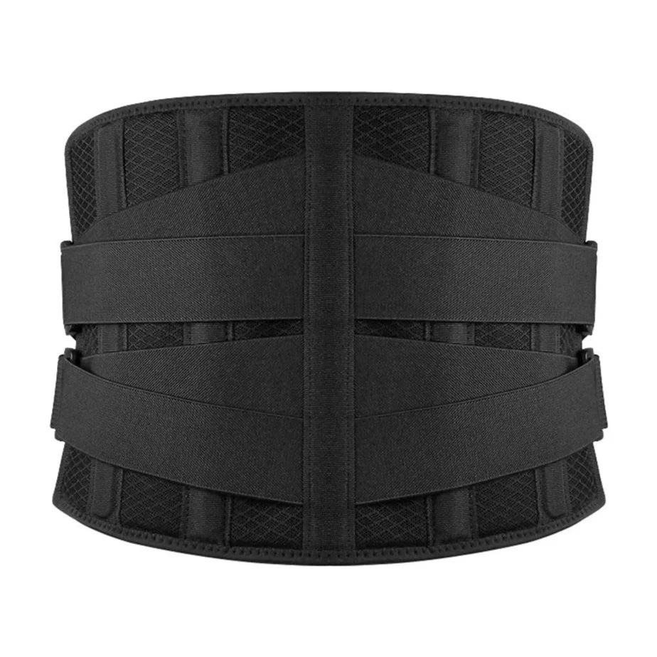 Adjustable lumbar support belt included in the kit