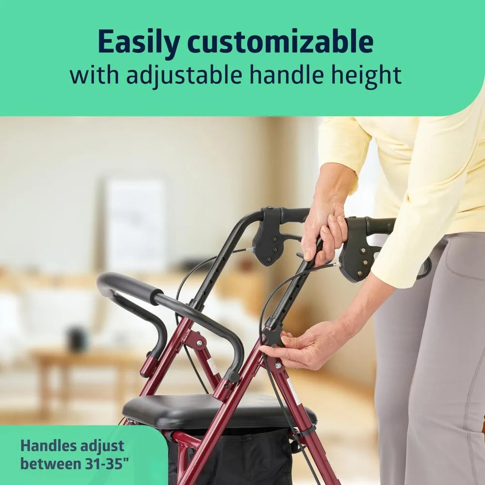 Foldable Rollator Walker Seat