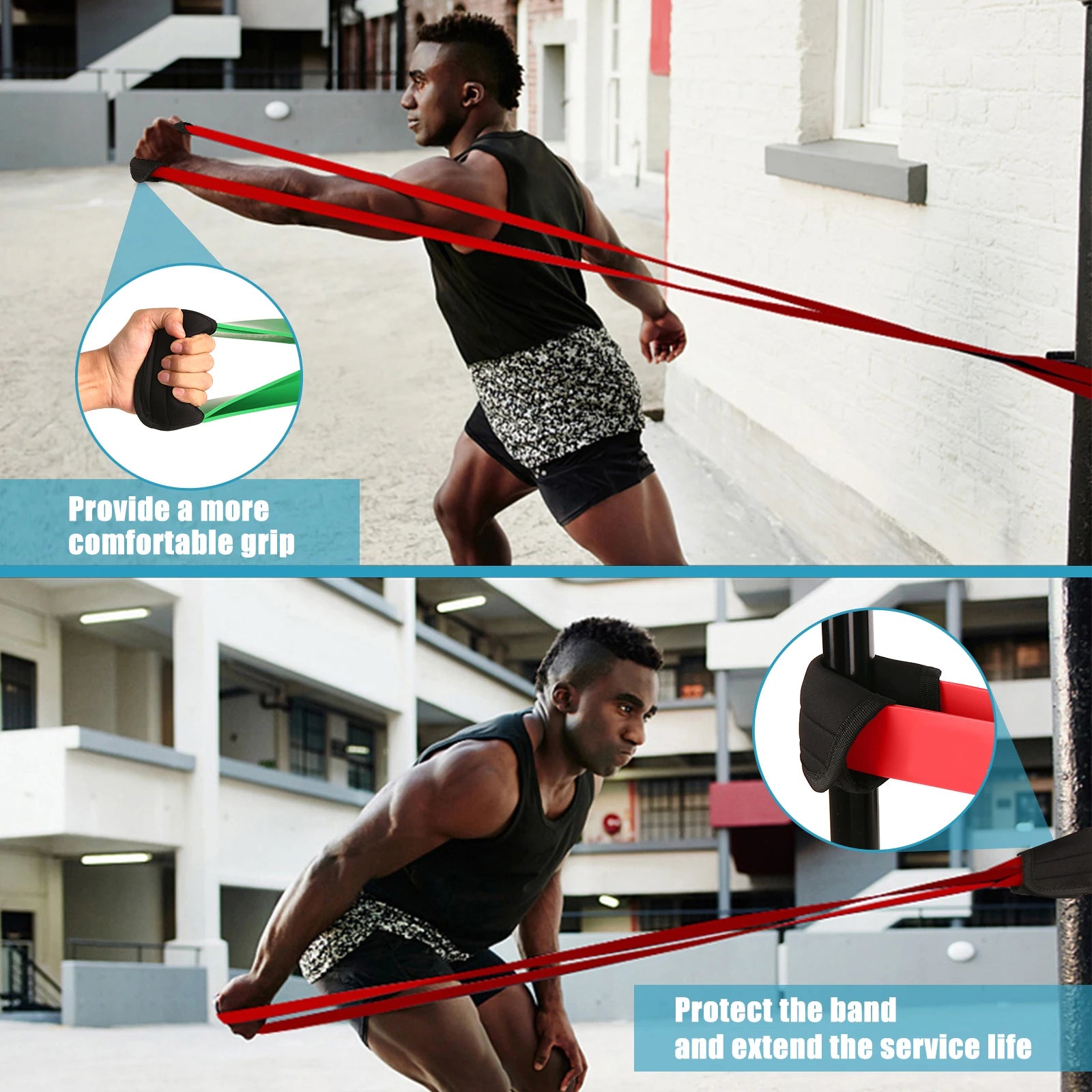 Pull-Up Resistance Bands Set