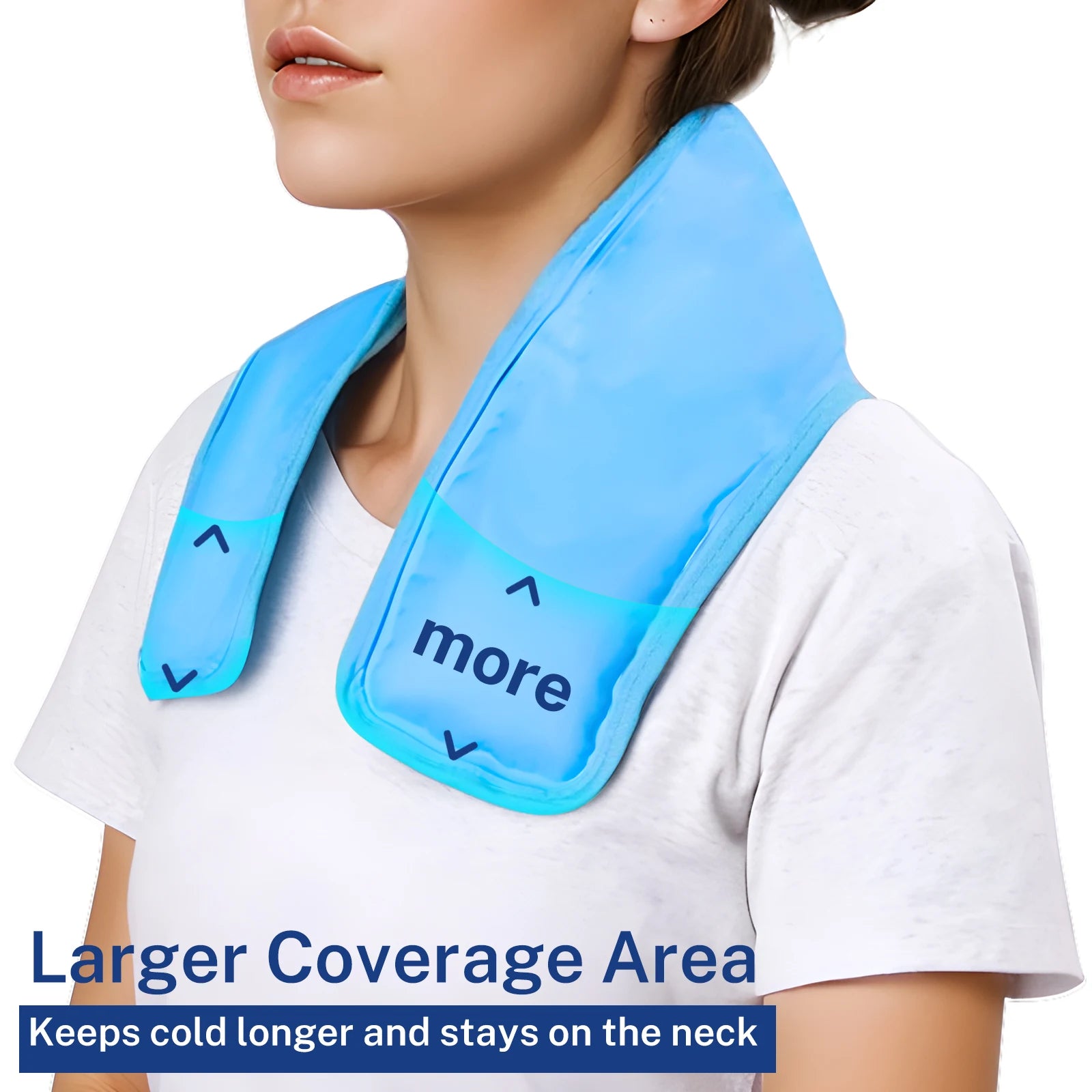 Reusable Neck Ice Pack Wrap