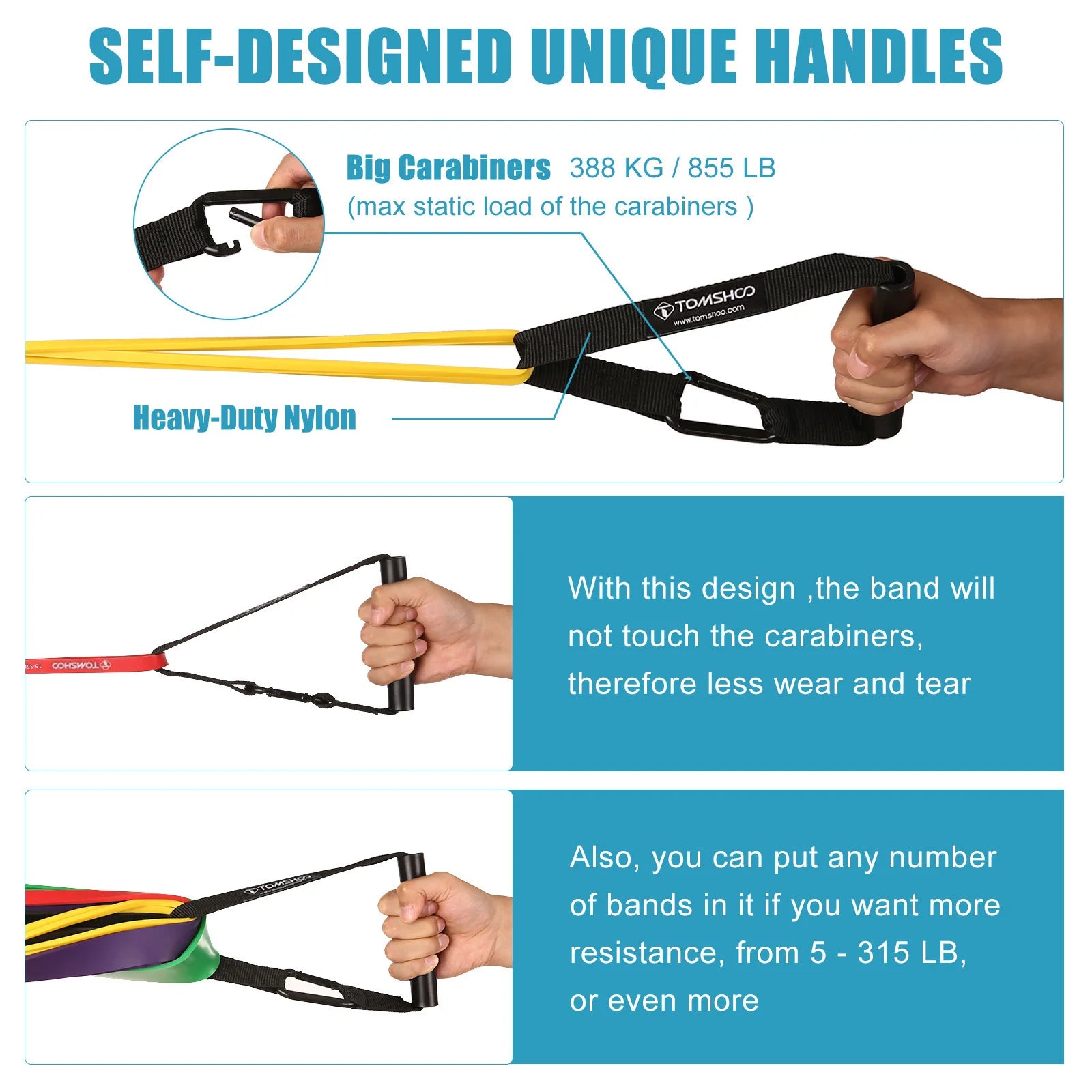 Pull-Up Resistance Bands Set