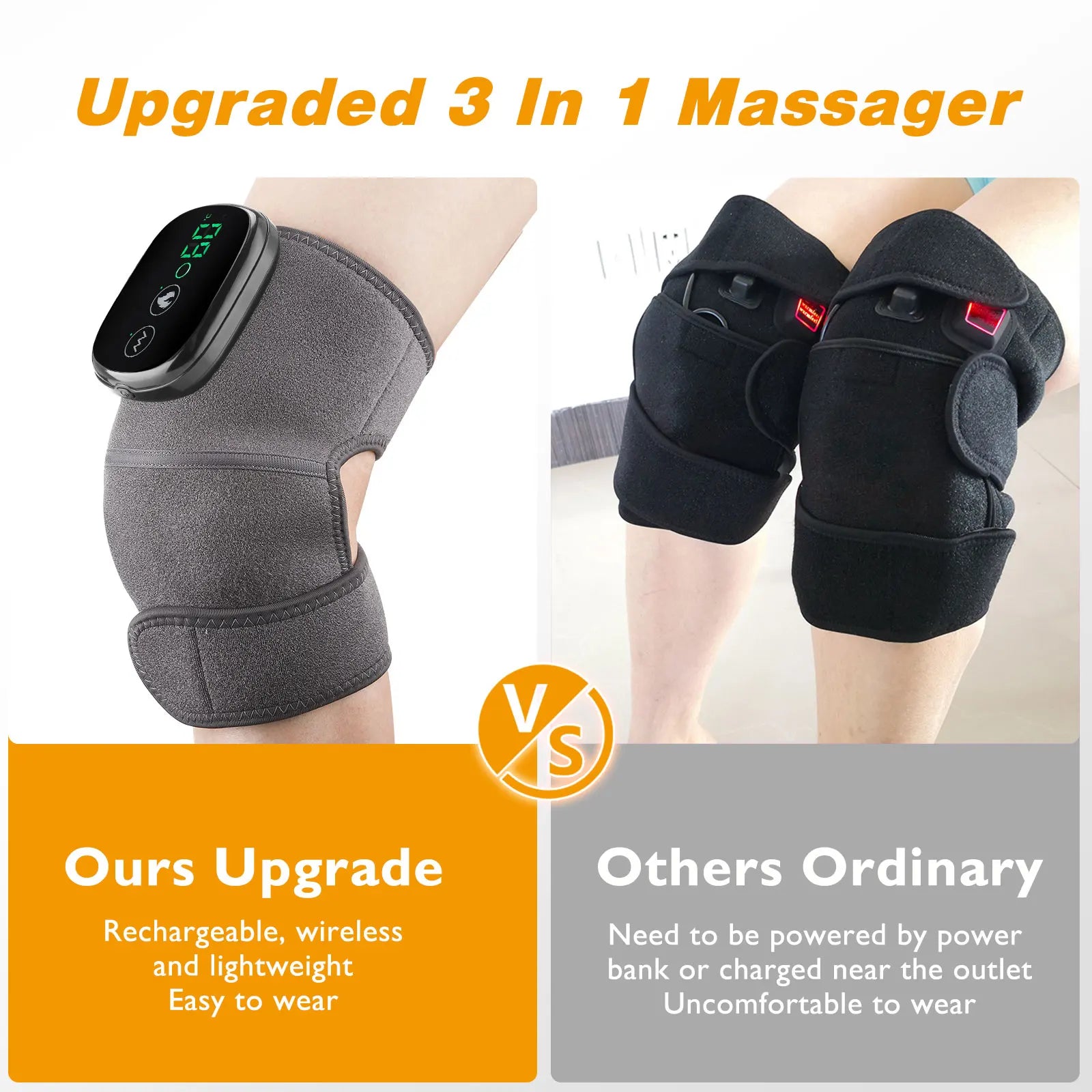 Electric Heating Knee Massager