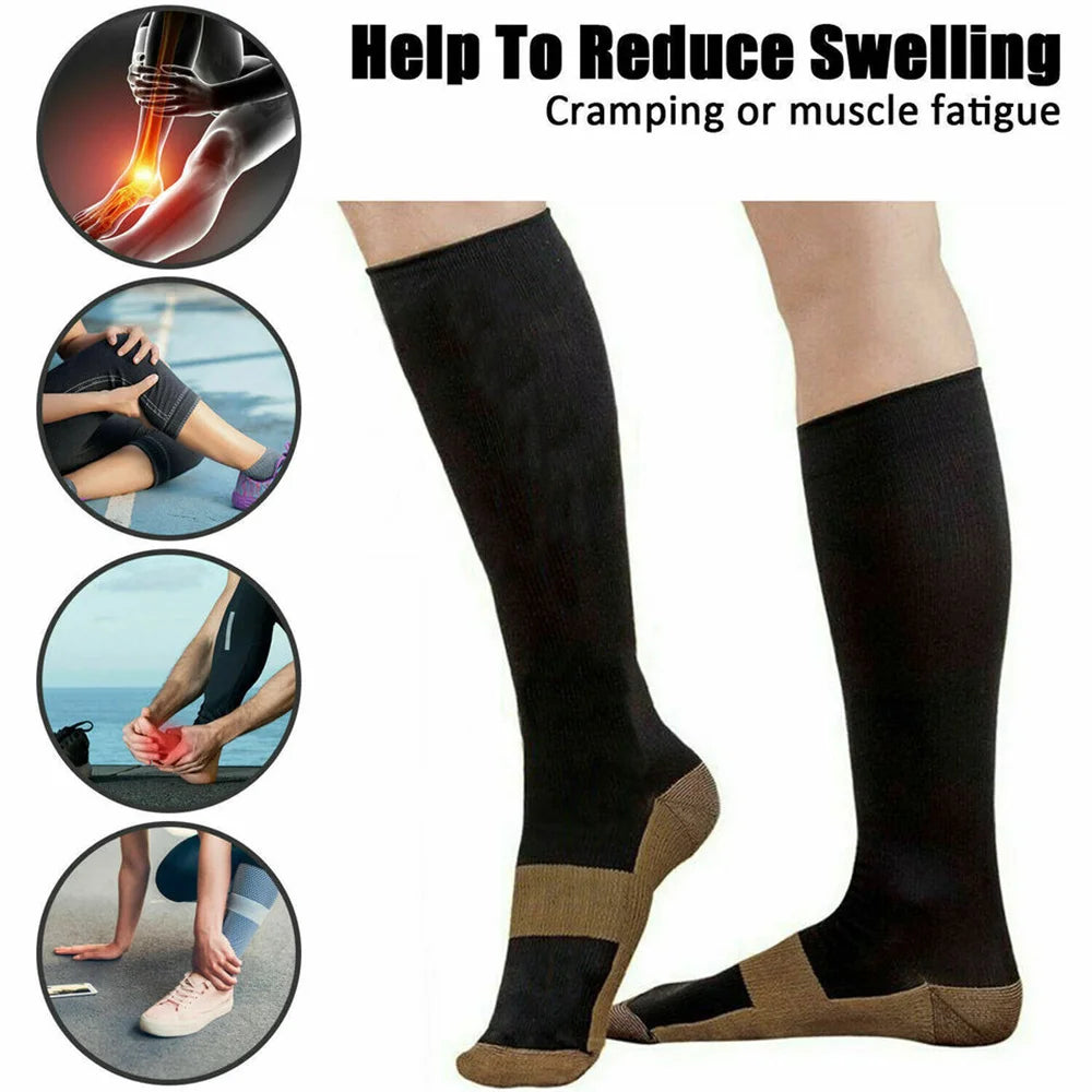 Compression Socks 6 Pairs Set