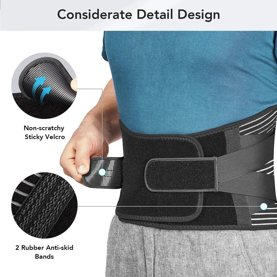 Adjustable Lumbar Support Belt