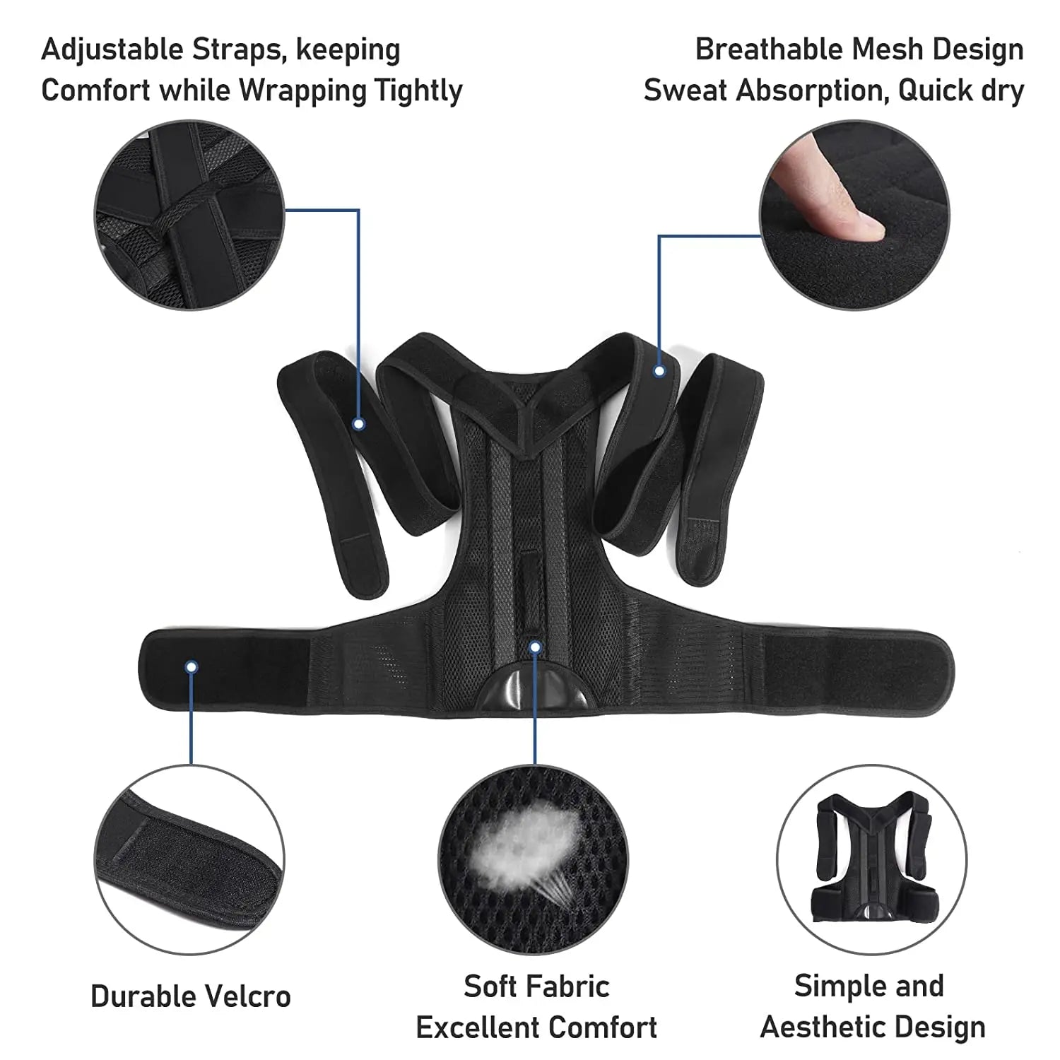 Back Brace Posture Corrector
