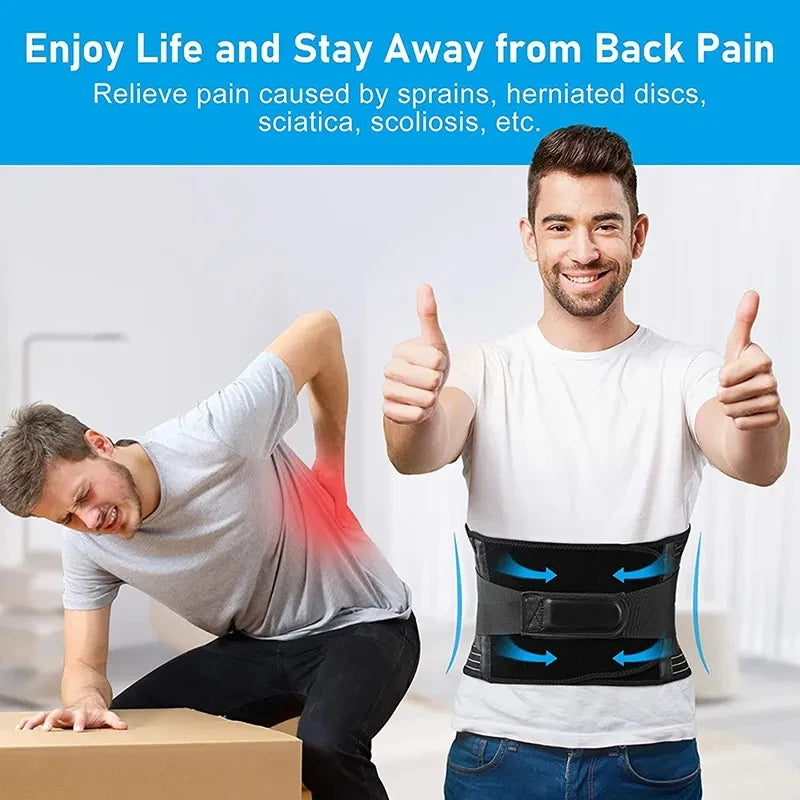 Adjustable Lumbar Support Belt
