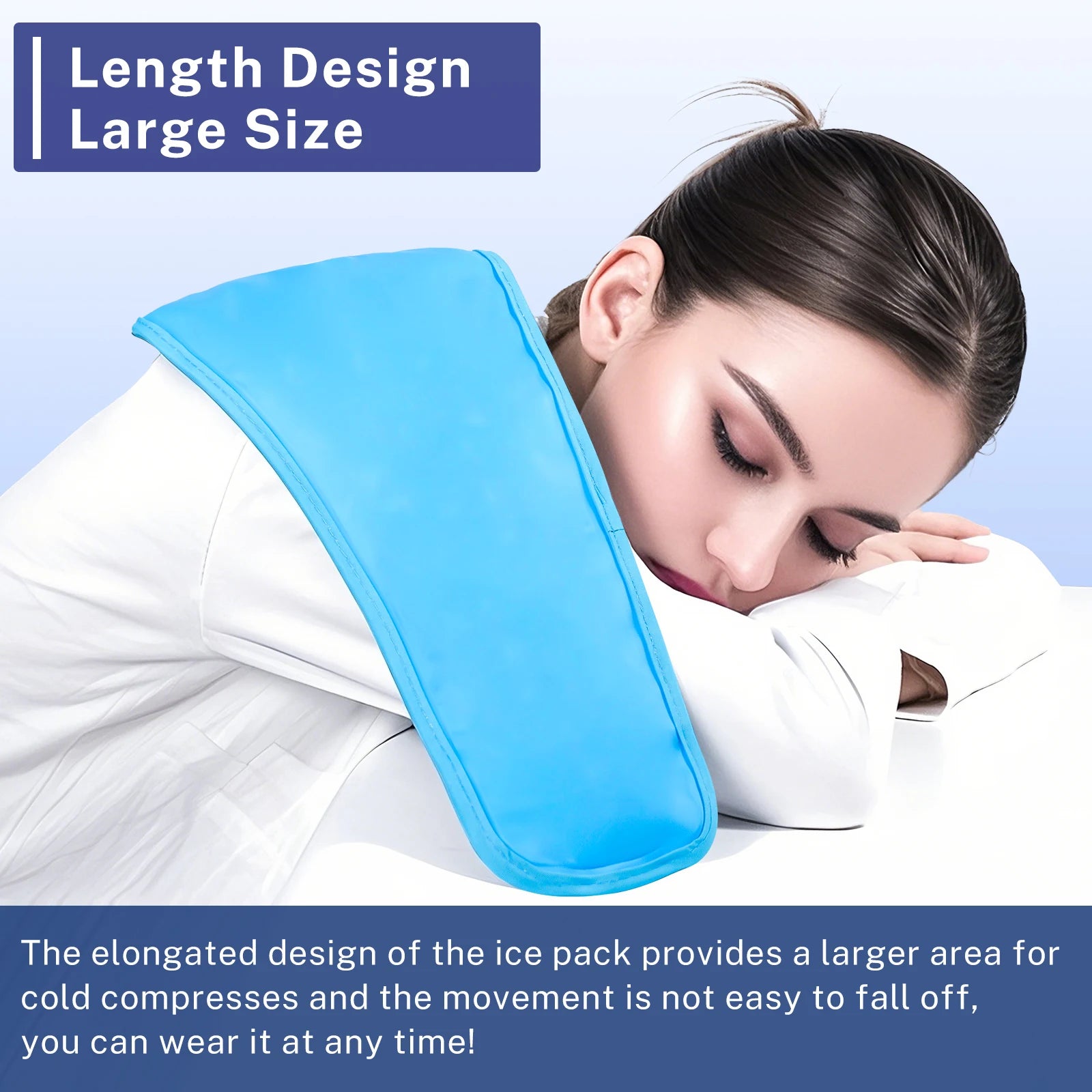 Reusable Neck Ice Pack Wrap