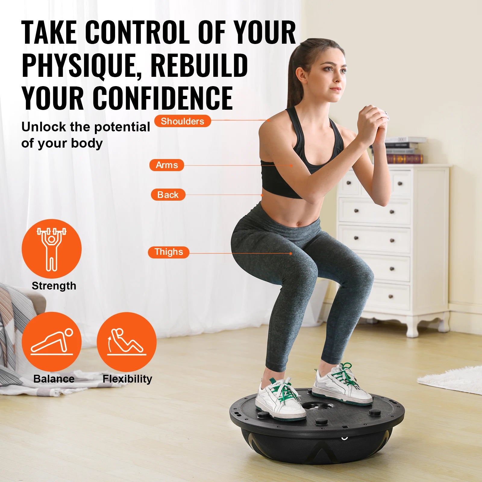 Balance Exercise Ball Trainer