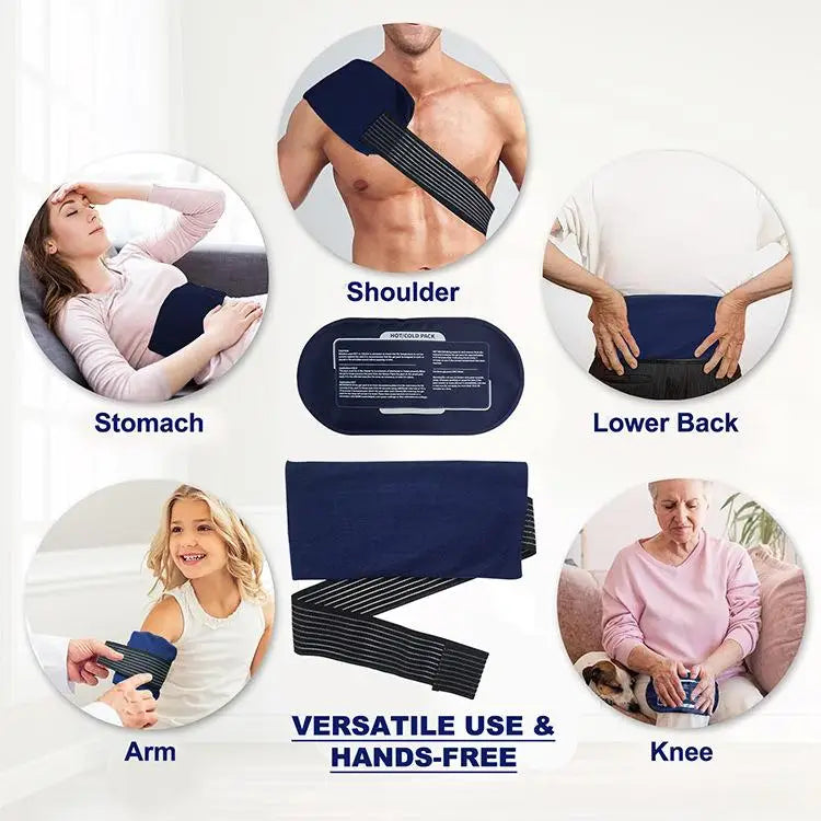 Reusable 2-Pack Ice Gel Wrap