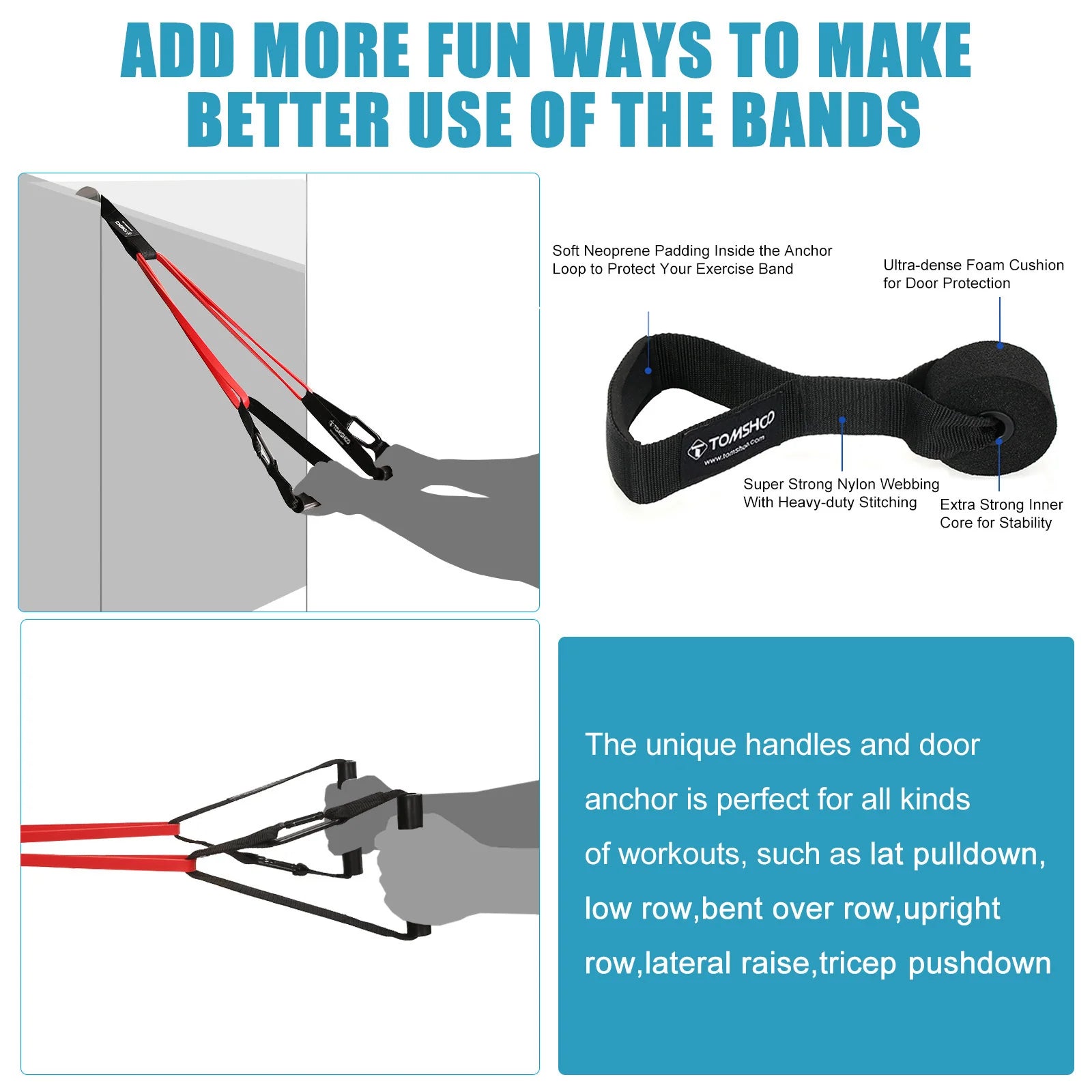 Pull-Up Resistance Bands Set