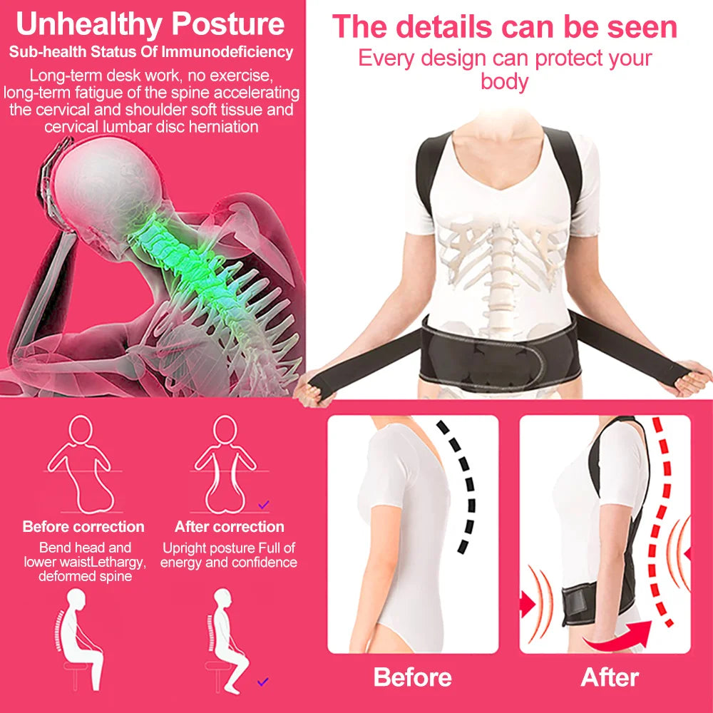 Back Brace Posture Corrector