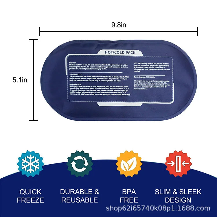 Reusable 2-Pack Ice Gel Wrap