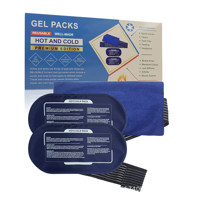 Reusable 2-Pack Ice Gel Wrap