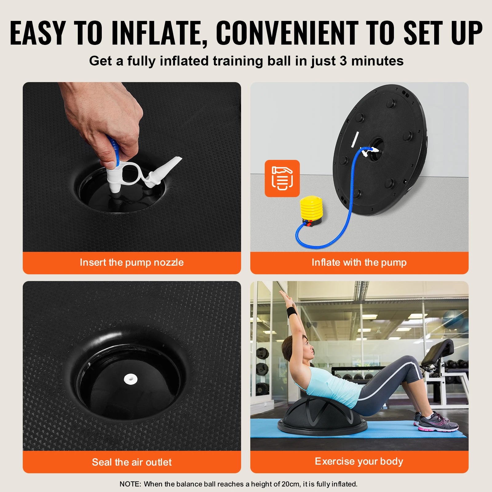 Balance Exercise Ball Trainer