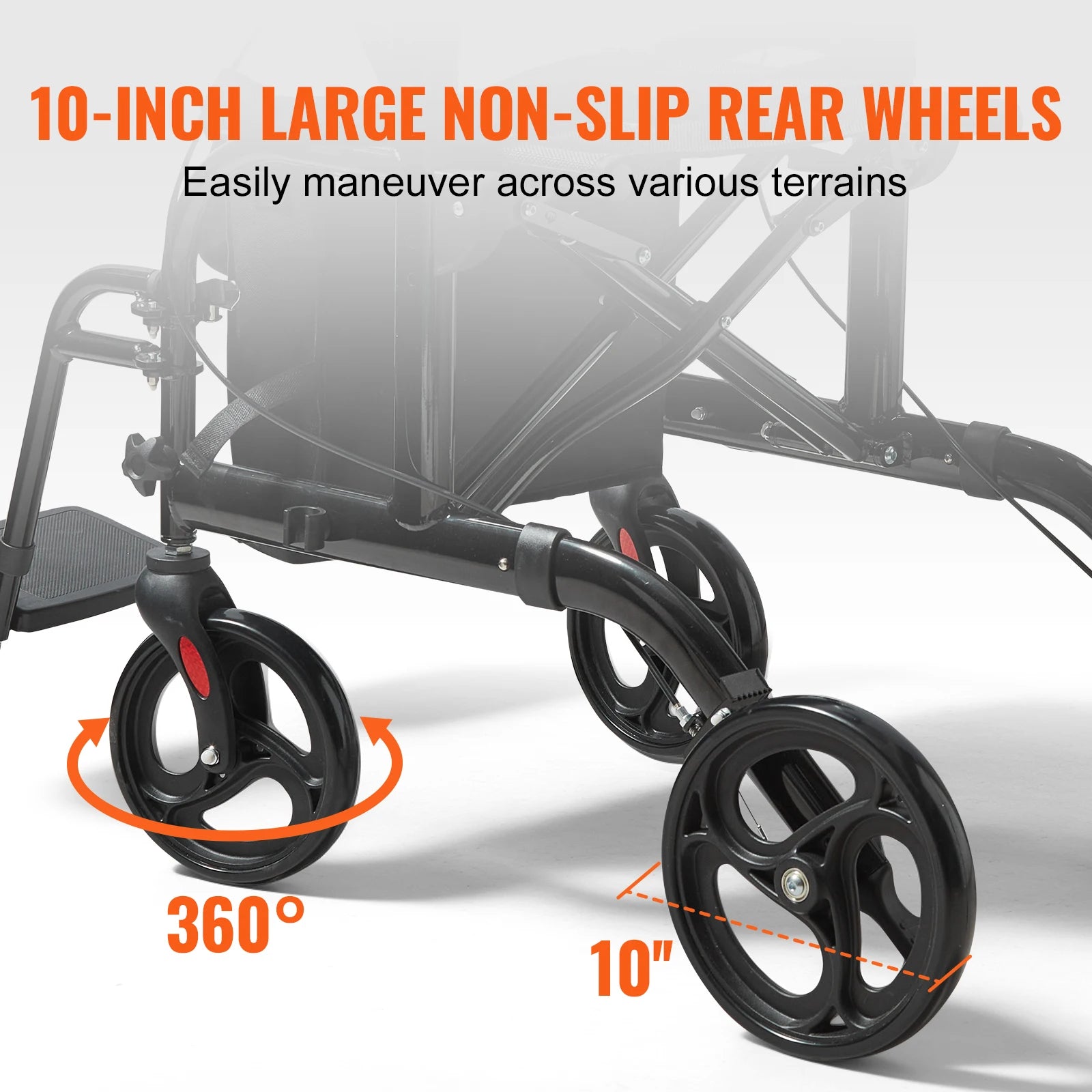 Rollator Walker Transport Chair