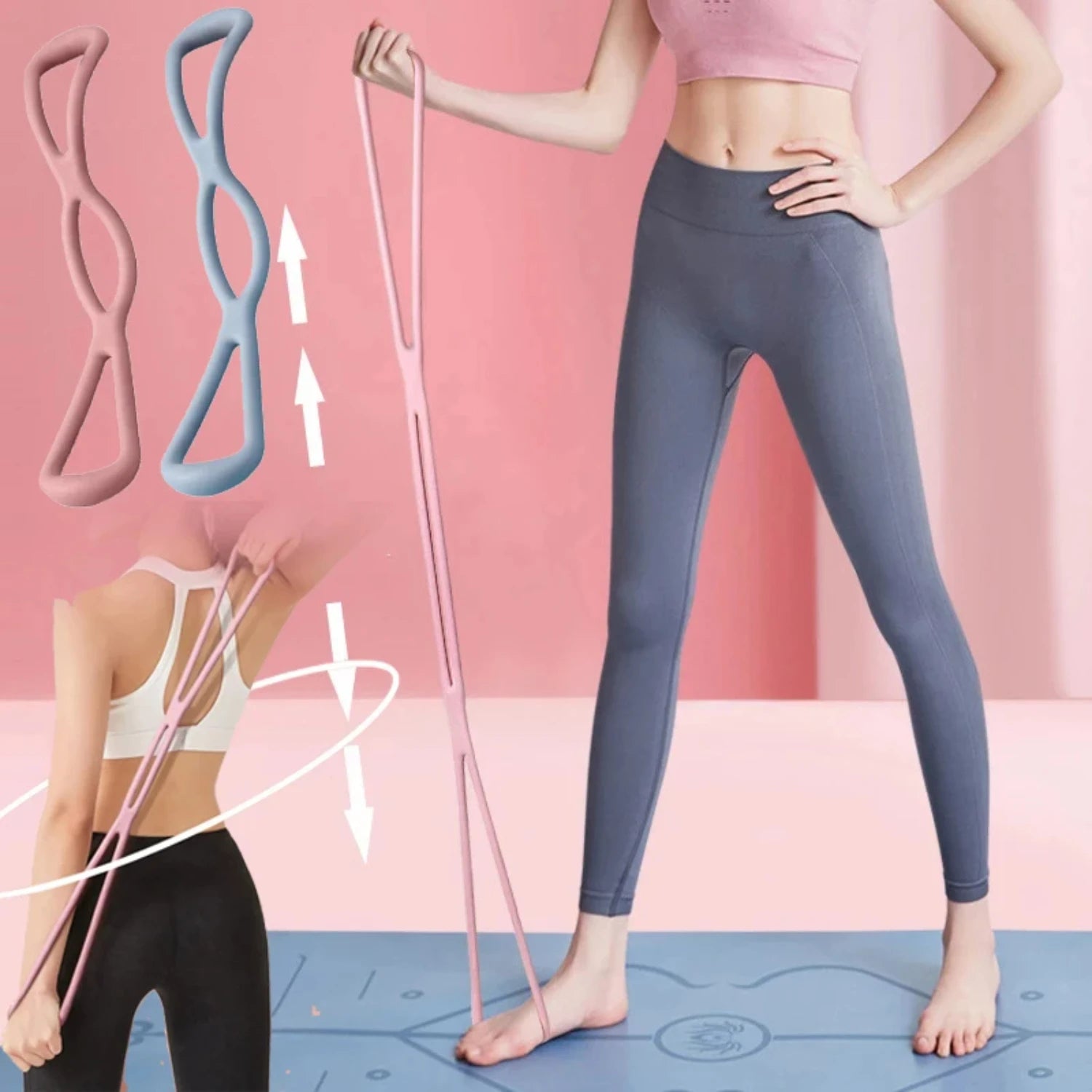 Resistance Band Yoga Belt