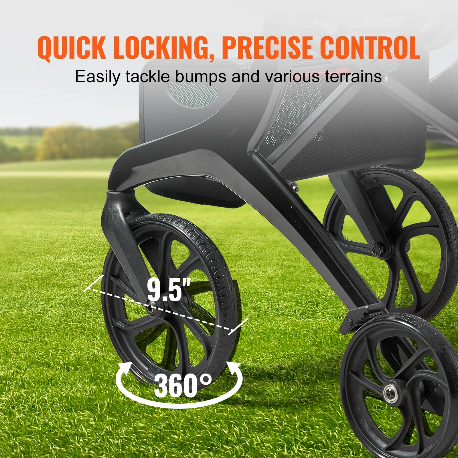 Folding Rollator Walker Seat