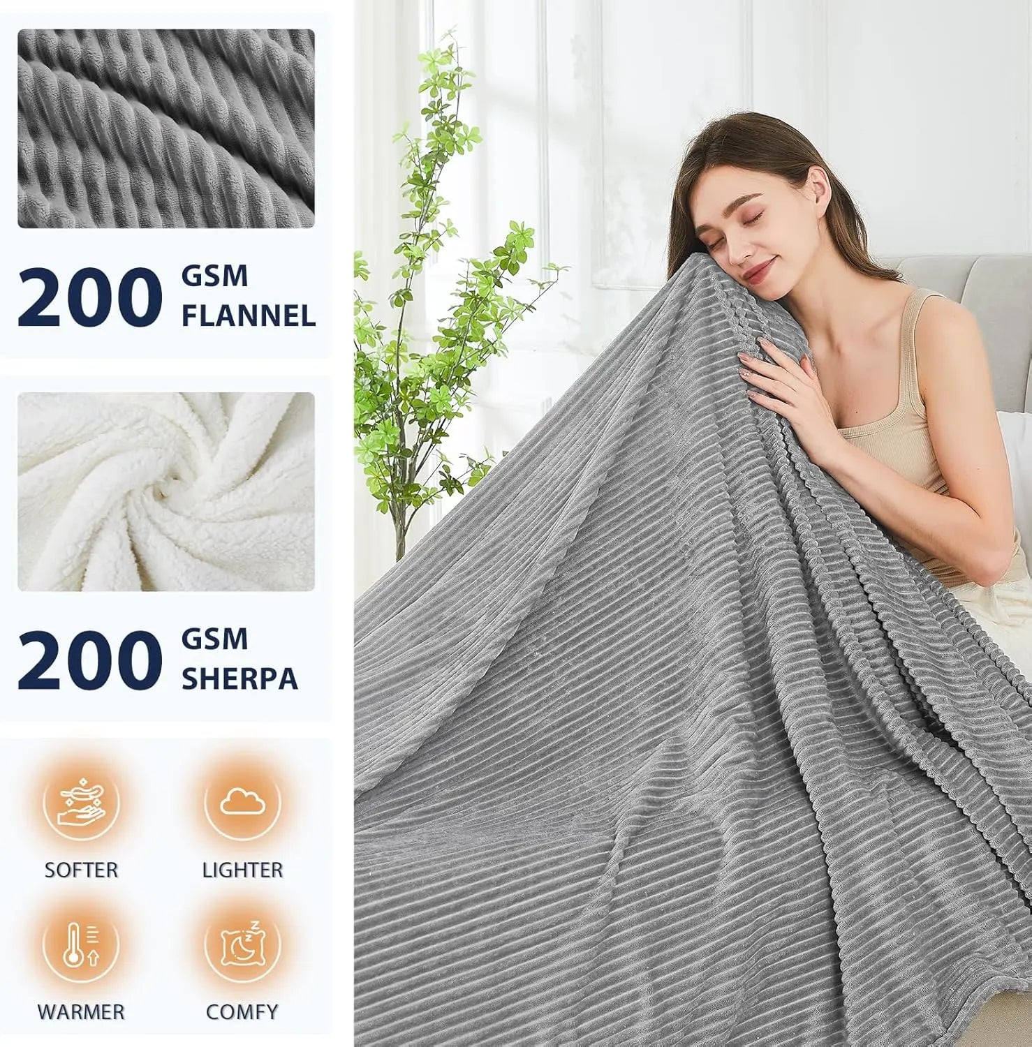 Electric Thick Heated Blanket