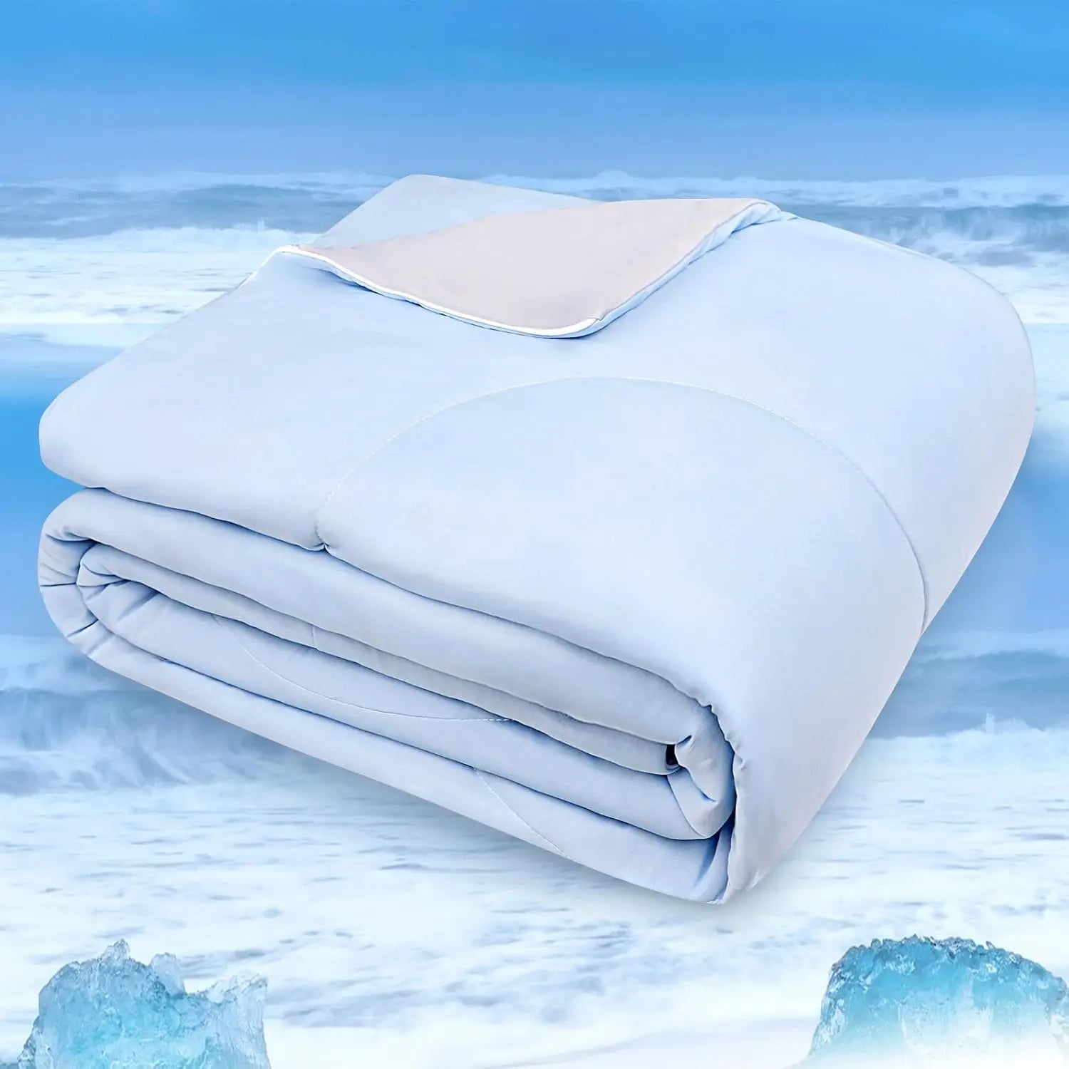 Double-Sided Cooling Comforter