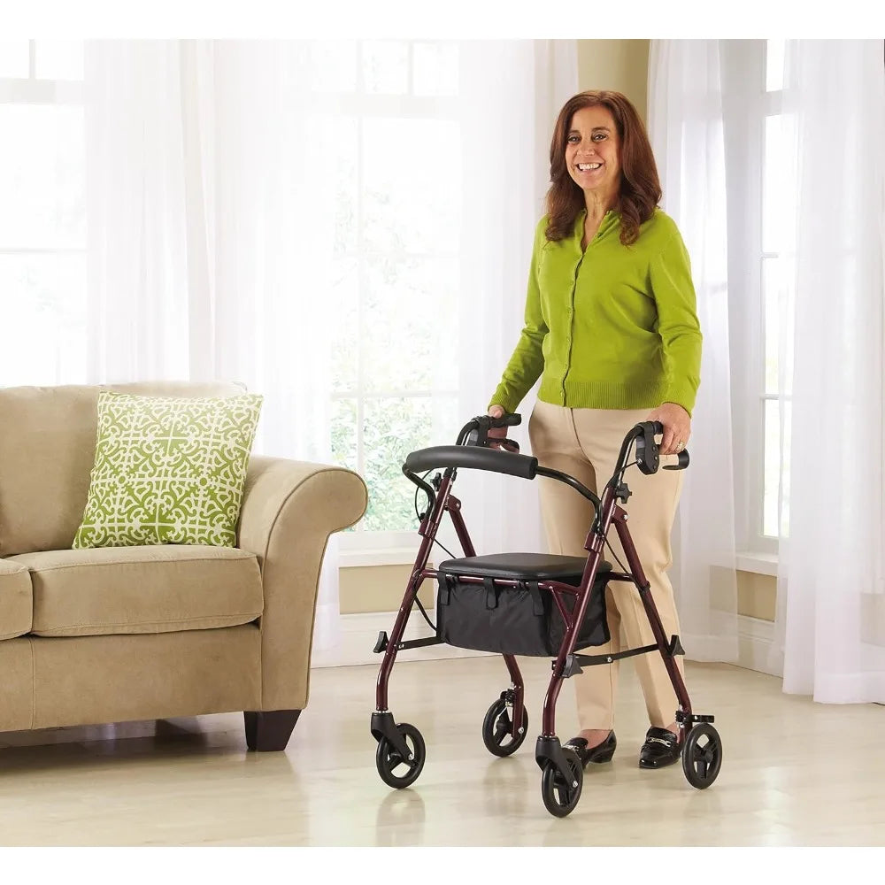 Foldable Rollator Walker Seat