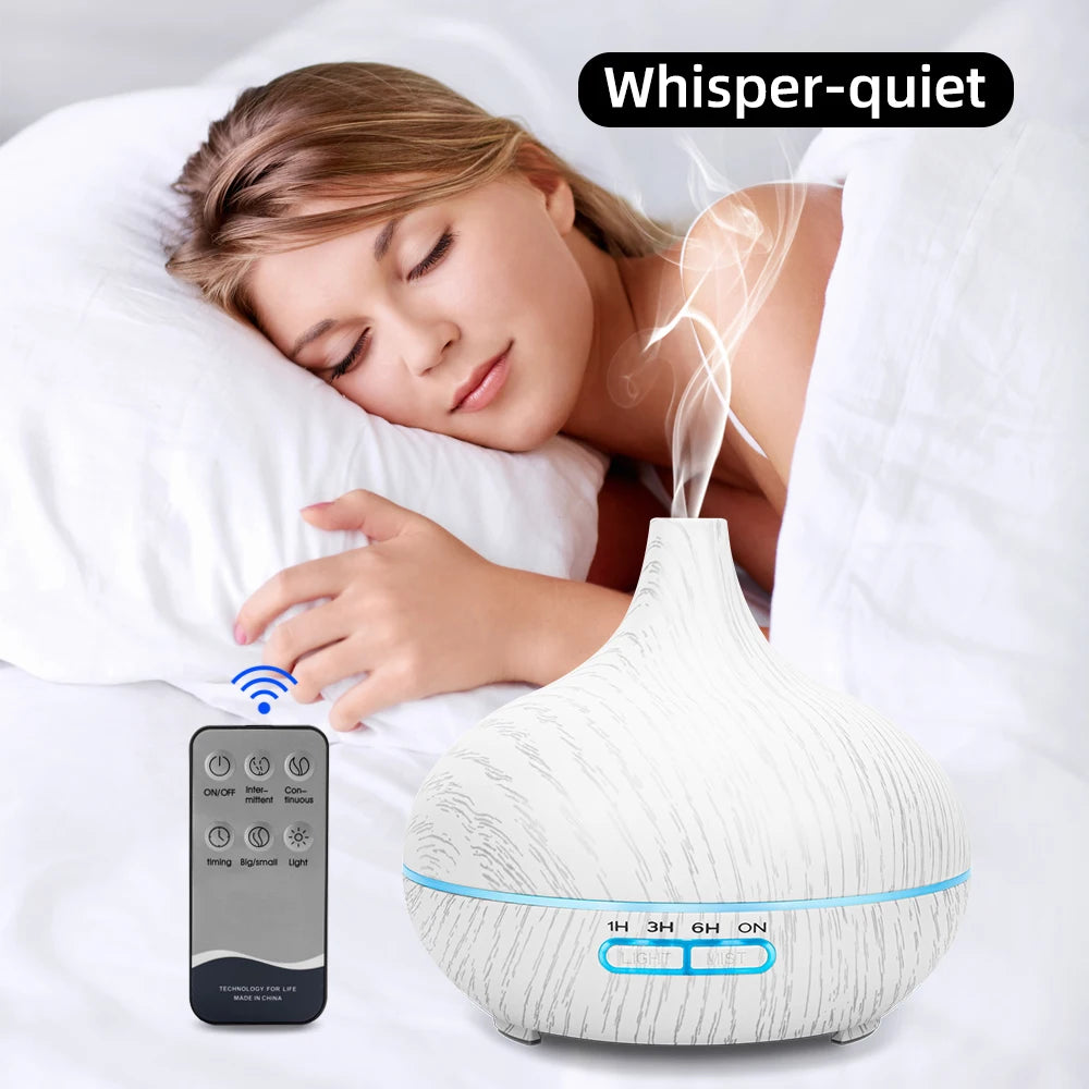 Ultrasonic Essential Oil Diffuser Set