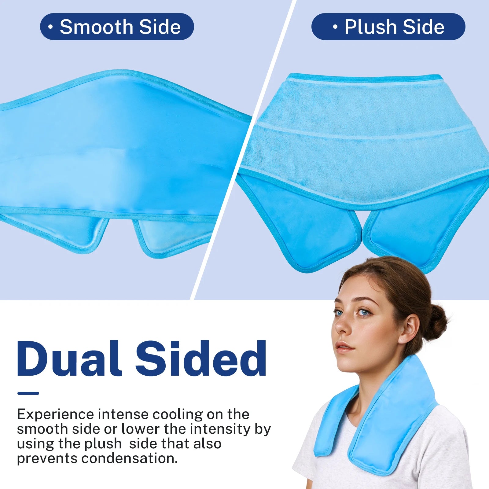 Reusable Neck Ice Pack Wrap