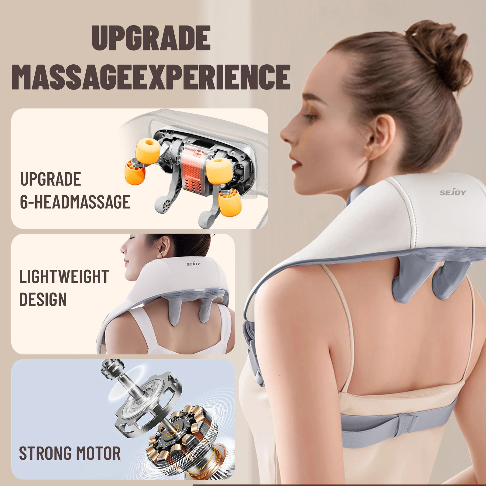 Shiatsu Shoulder Back Massager