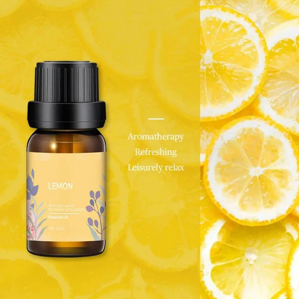 Premium Essential Oil Set (6 Bottles)