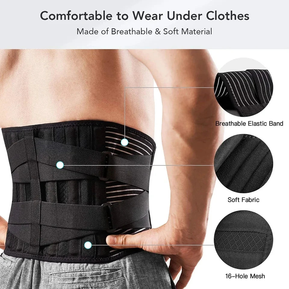 Adjustable Lumbar Support Belt