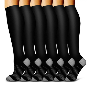 Compression Socks 6 Pairs Set