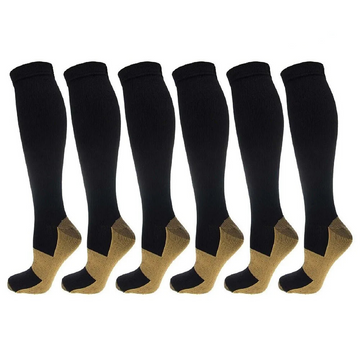 Compression Socks 6 Pairs Set